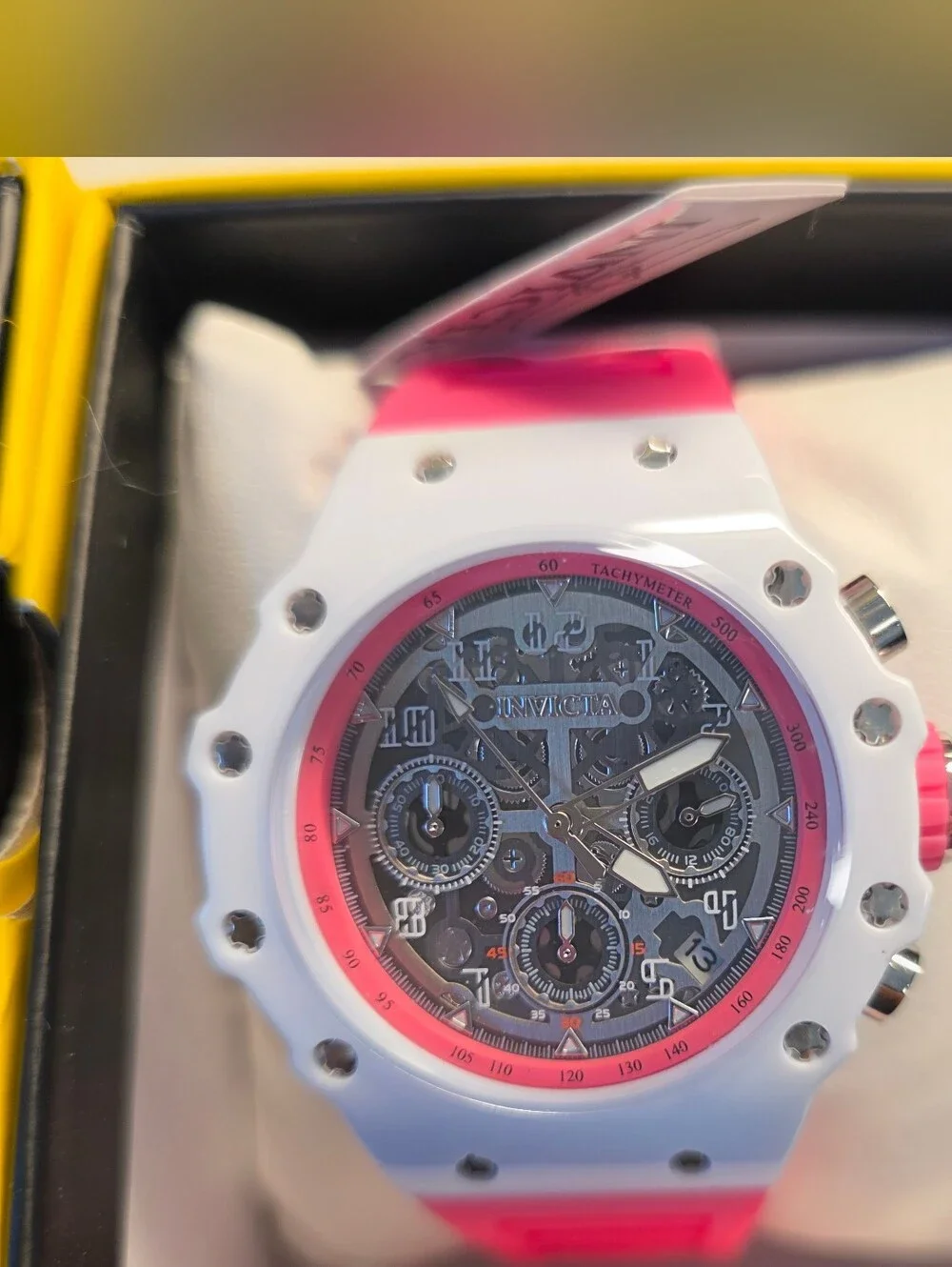 326.  Set Of 4 Vibrant Invicta Racing Watches